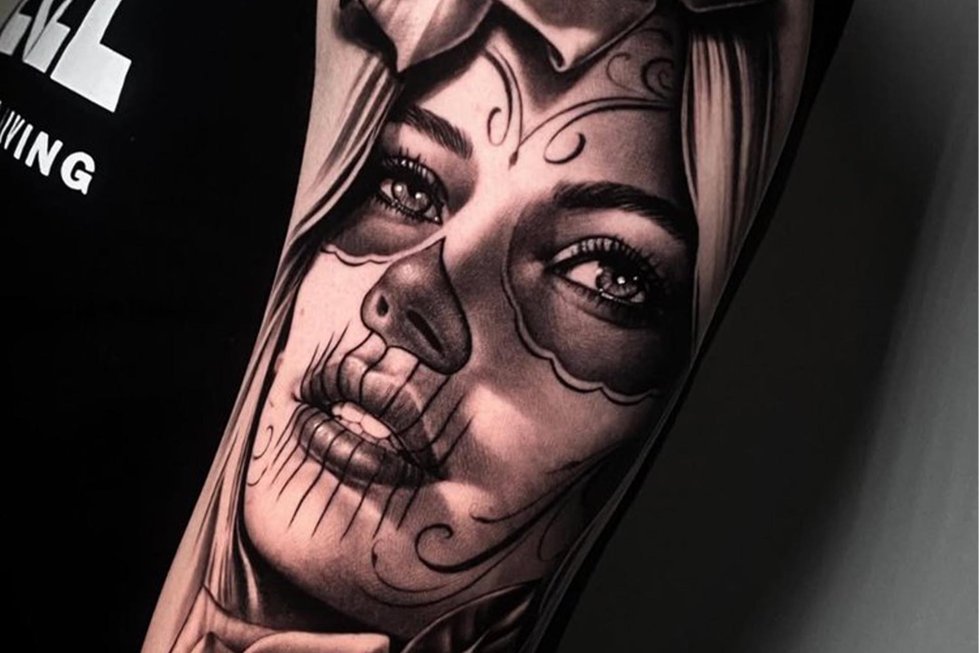 Tattoo chiara tradimento braccio